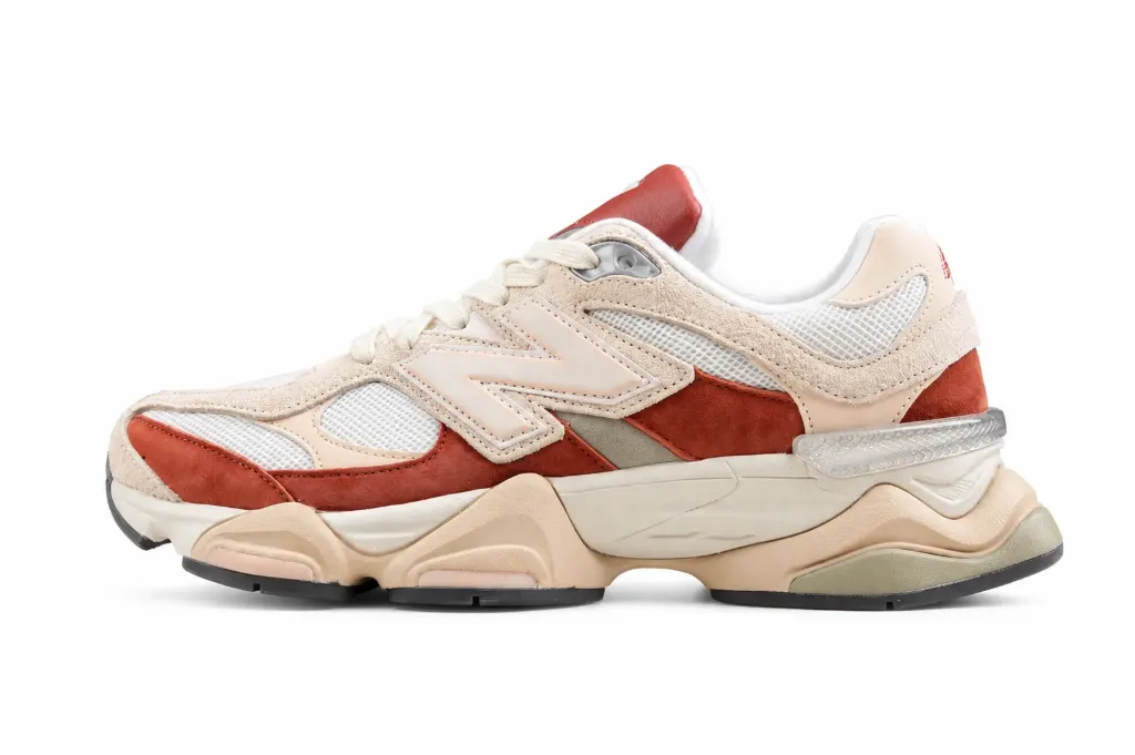 New Balance 9060 Red/Cream (34)