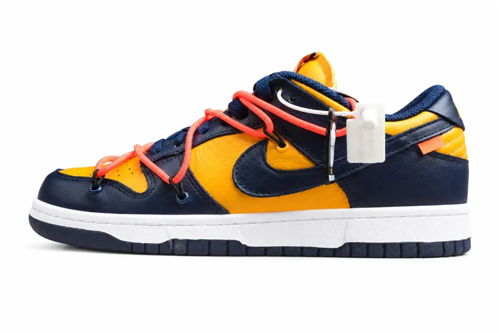 Nike SB Dunk Low x Off-White University Gold