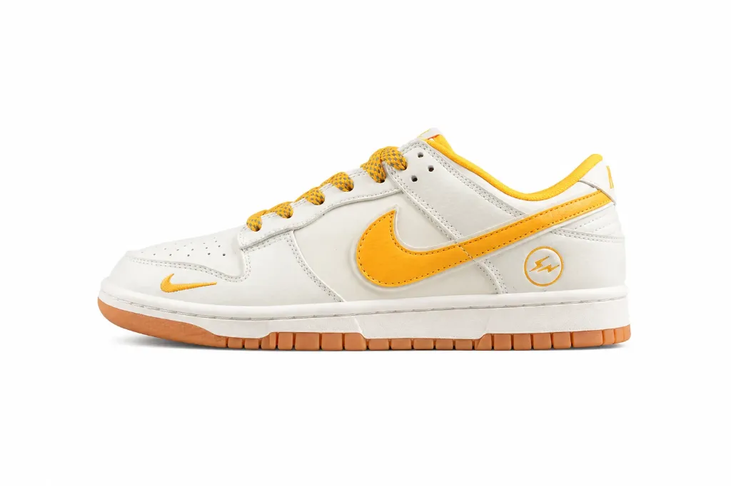 Nike Dunk Low Fragment Yellow Orange (34)