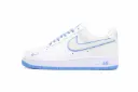 Nike Air Force 1 Low '07 White University Blue Mini Swoosh.