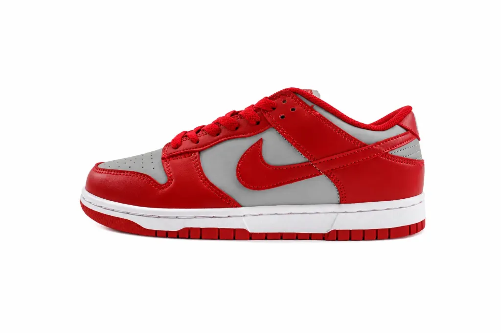 Nike Dunk Low Light Smoke Grey Gym Red (34)