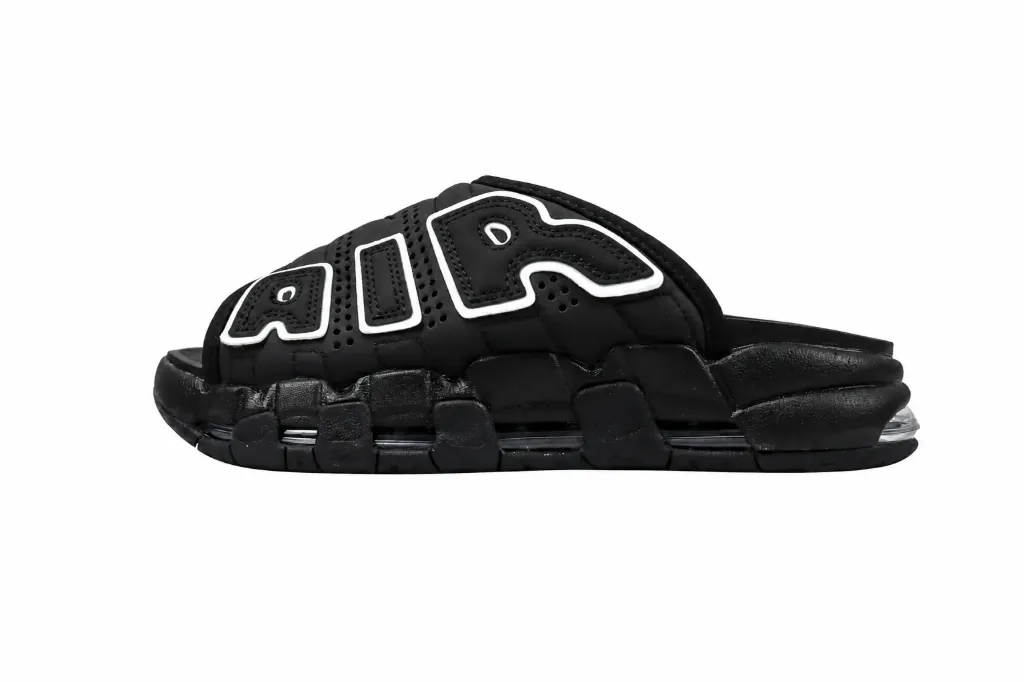 Nike Air More Uptempo Slide black
