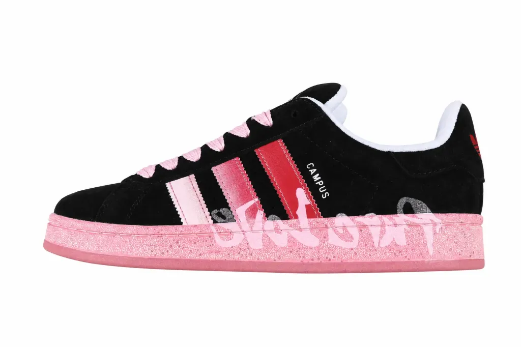 adidas Campus 00s Graffiti Black Pink