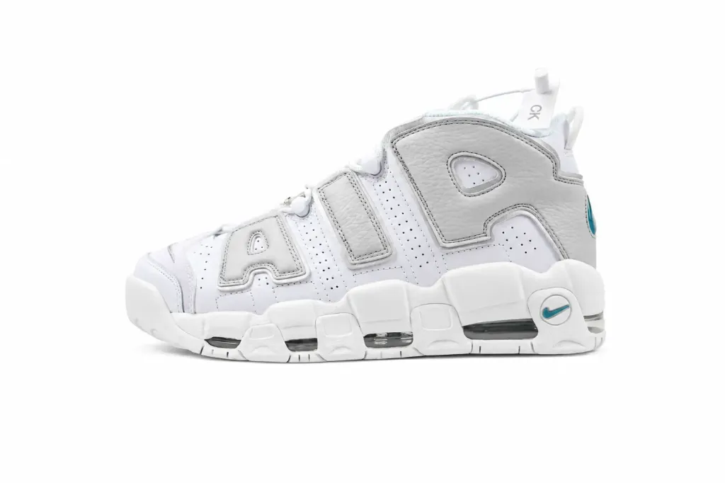 Nike Air More Uptempo White/Aqua