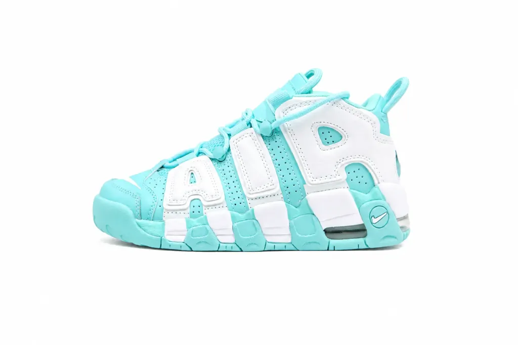 Nike Air More Uptempo GS Island Green