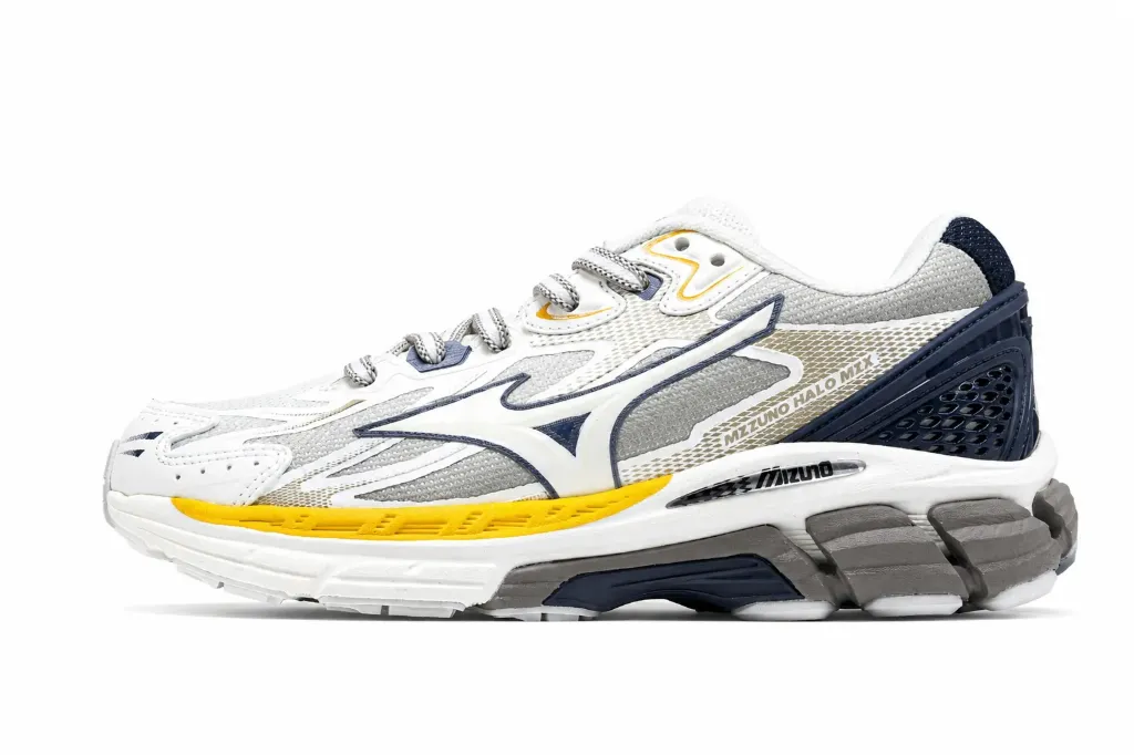Mizuno Halo Mix White / Navy / Yellow