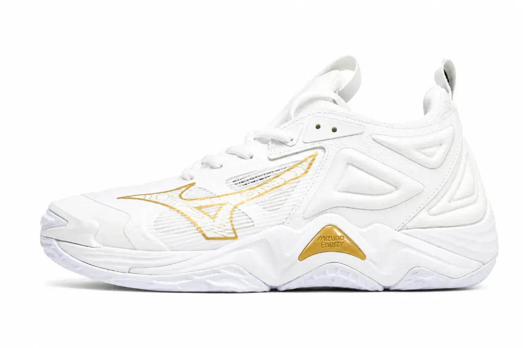 Mizuno Wave Momentum 3 White / Gold