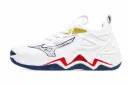 Mizuno Wave Momentum 3 White / Navy / Red / Gold