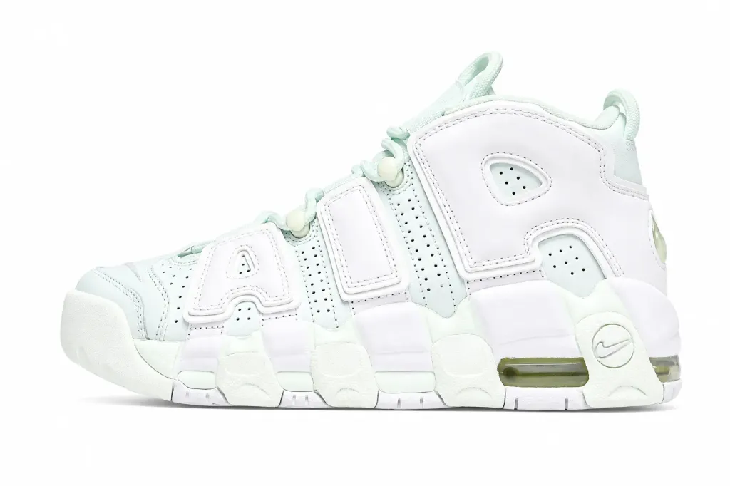 Nike Air More Uptempo White/Low Green (34)