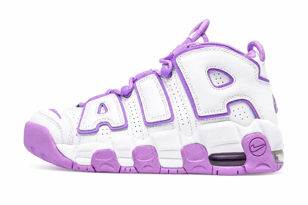 Nike Air More Uptempo White/Purple (34)