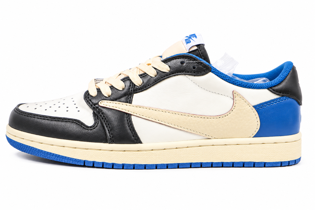 Jordan 1 Low Travis Scott x Fragment Military Blue