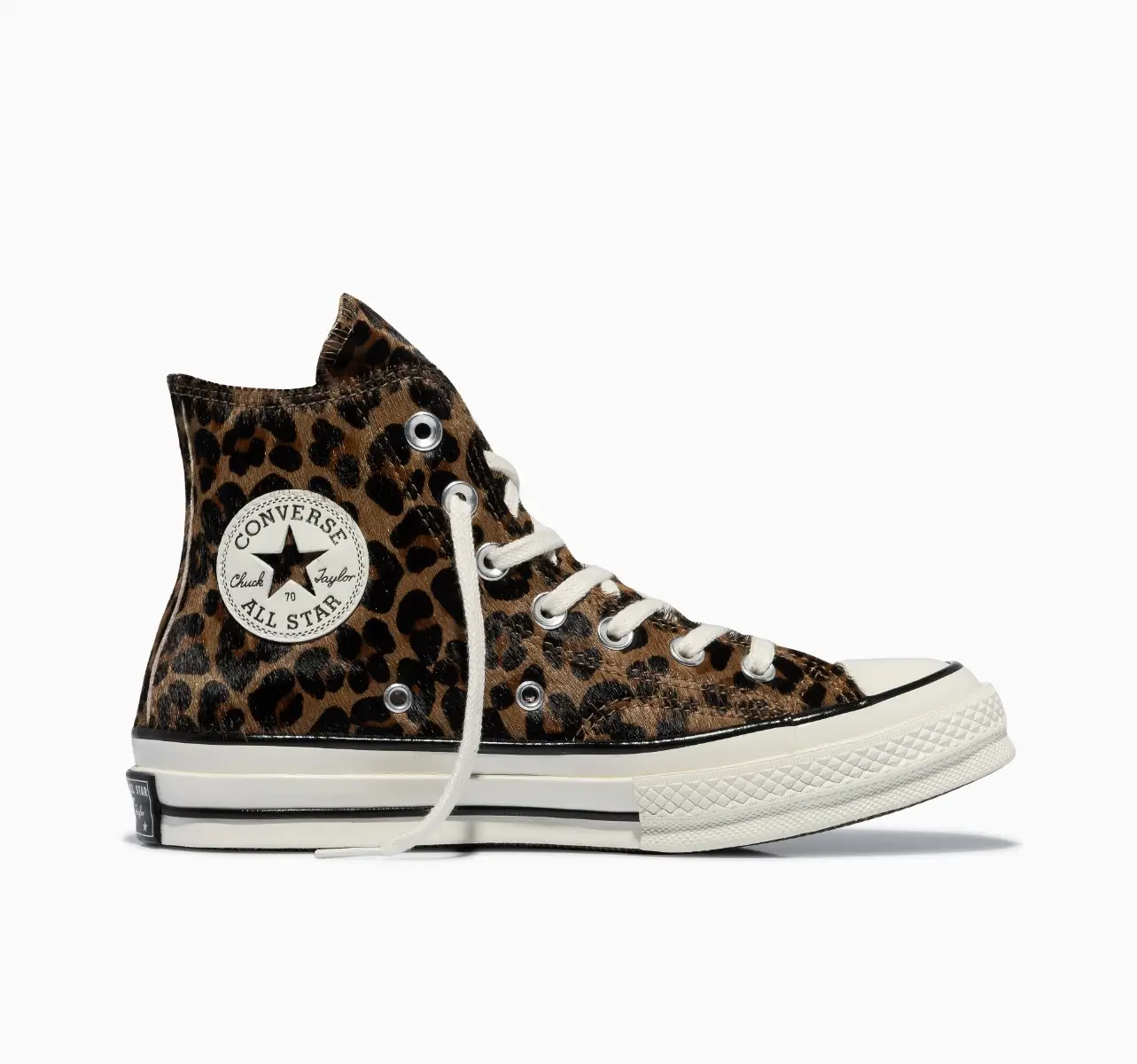 Chuck 70 Animal Cano Alto Marrom