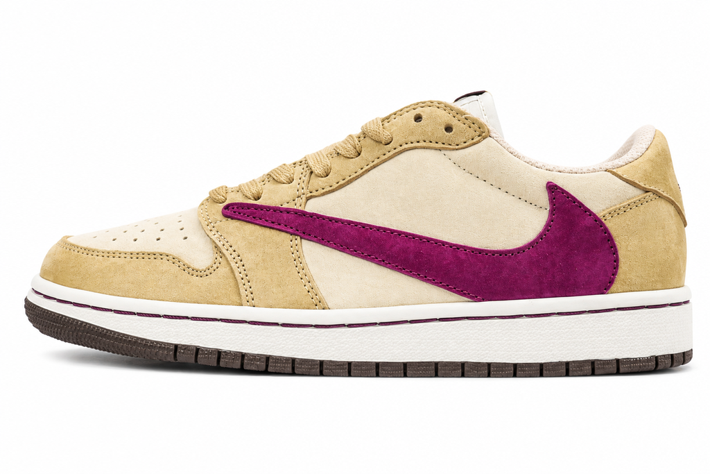 Jordan 1 Low Travis Scott Shy Pink