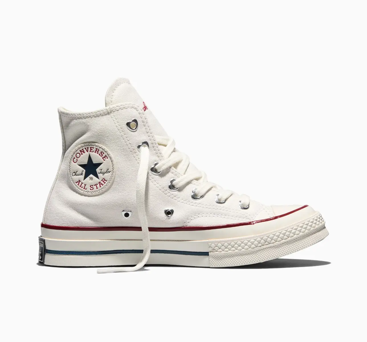 Chuck 70 In Love Cano Alto Branco