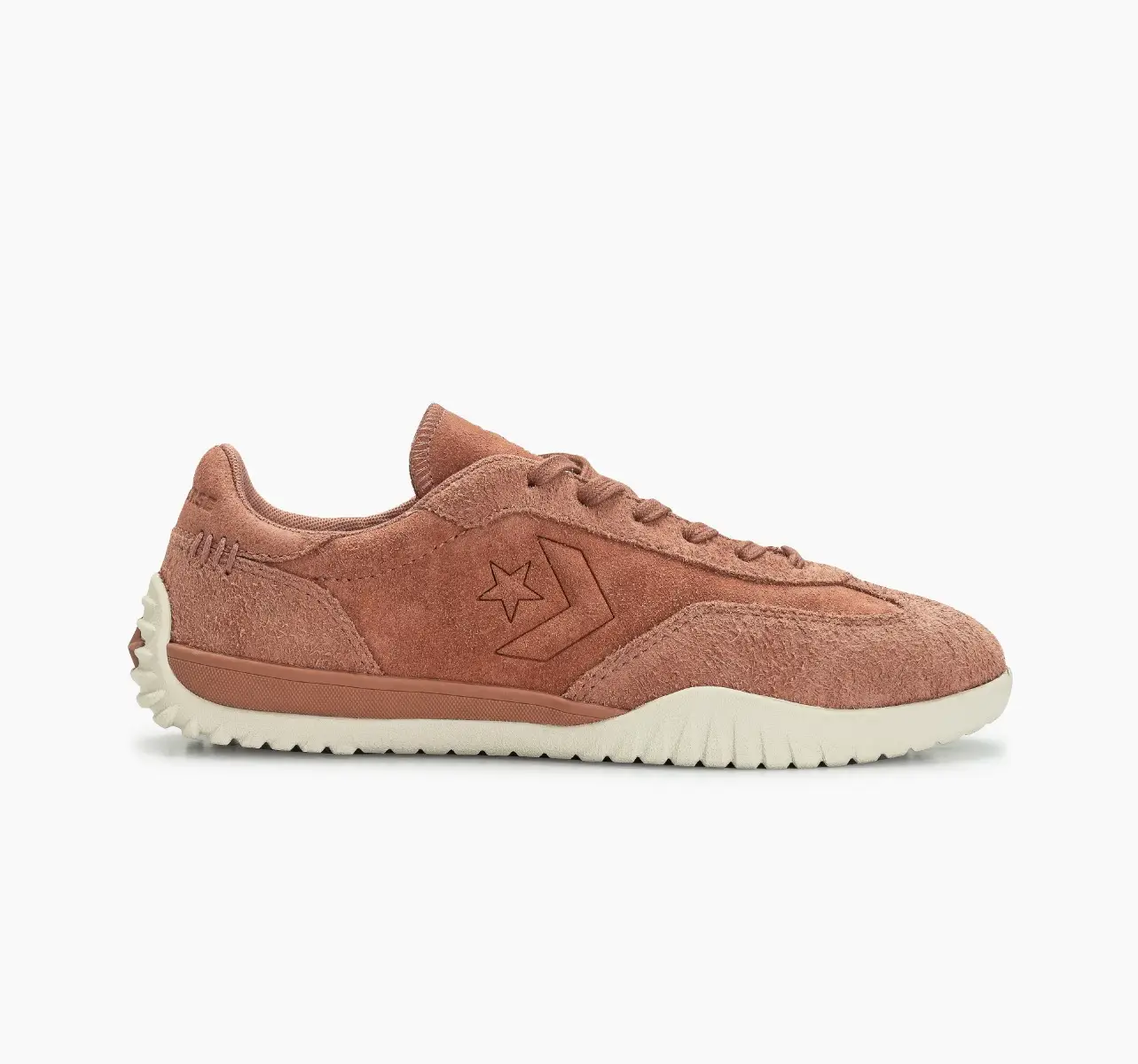 Run Star Trainer Crafted Color Suede Cano Baixo Marrom Telha