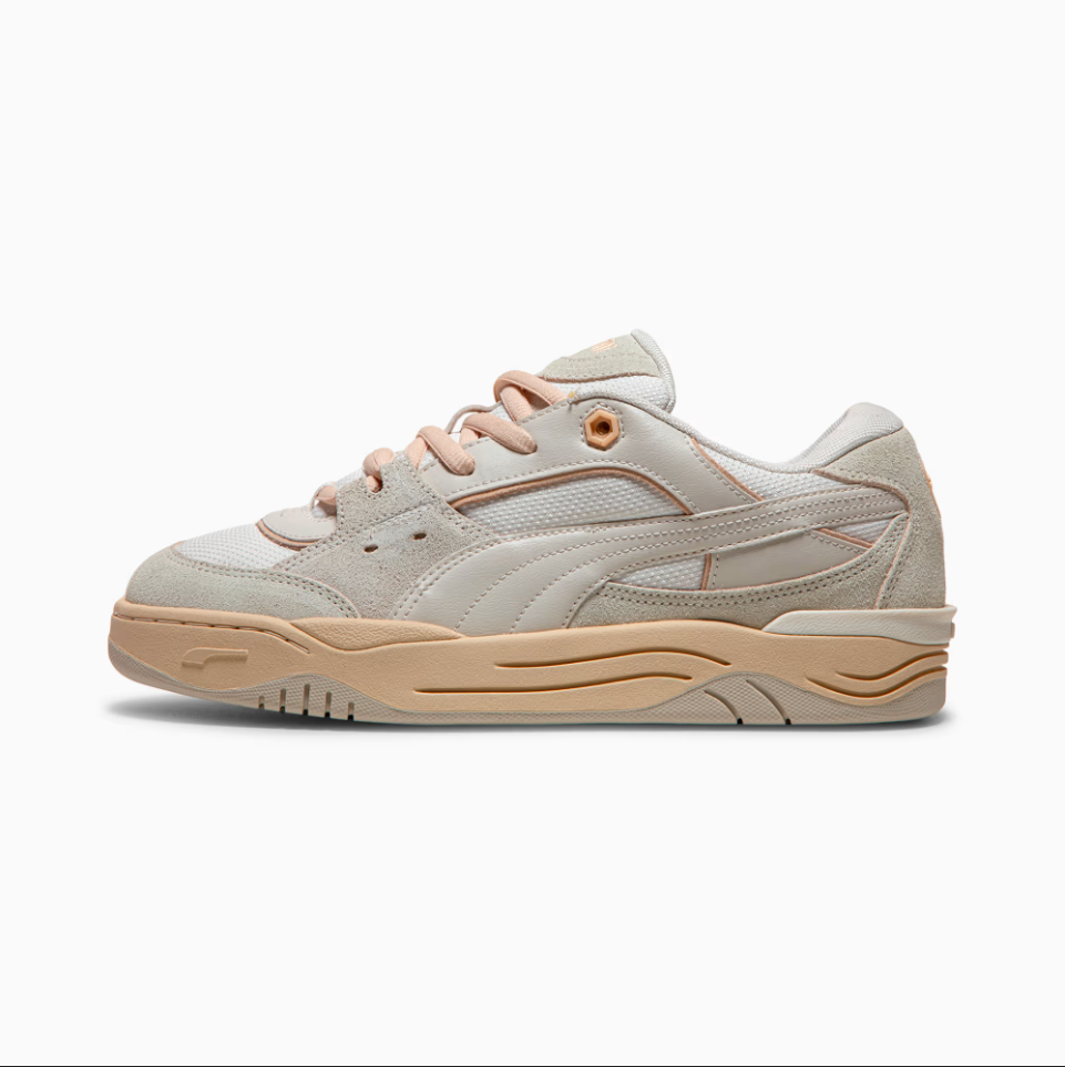 Tênis PUMA-180 Bege e Laranja