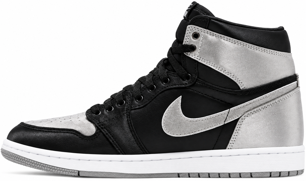 Air Jordan 1 Retro High OG Silver Toe